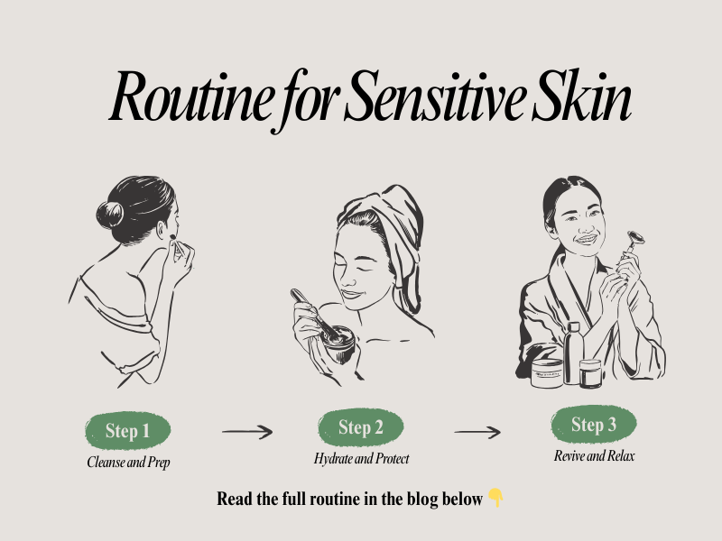 Routine for Sensitive Skin